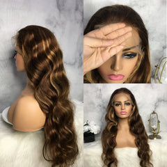 Colored Body Wave Lace Wig