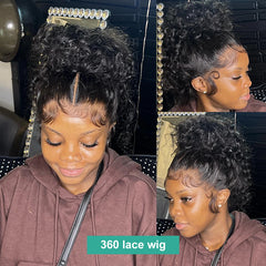 Loose Deep Wave Lace Frontal Wig