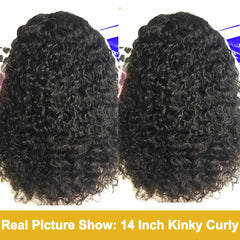 Kinky Curly Headband Wig