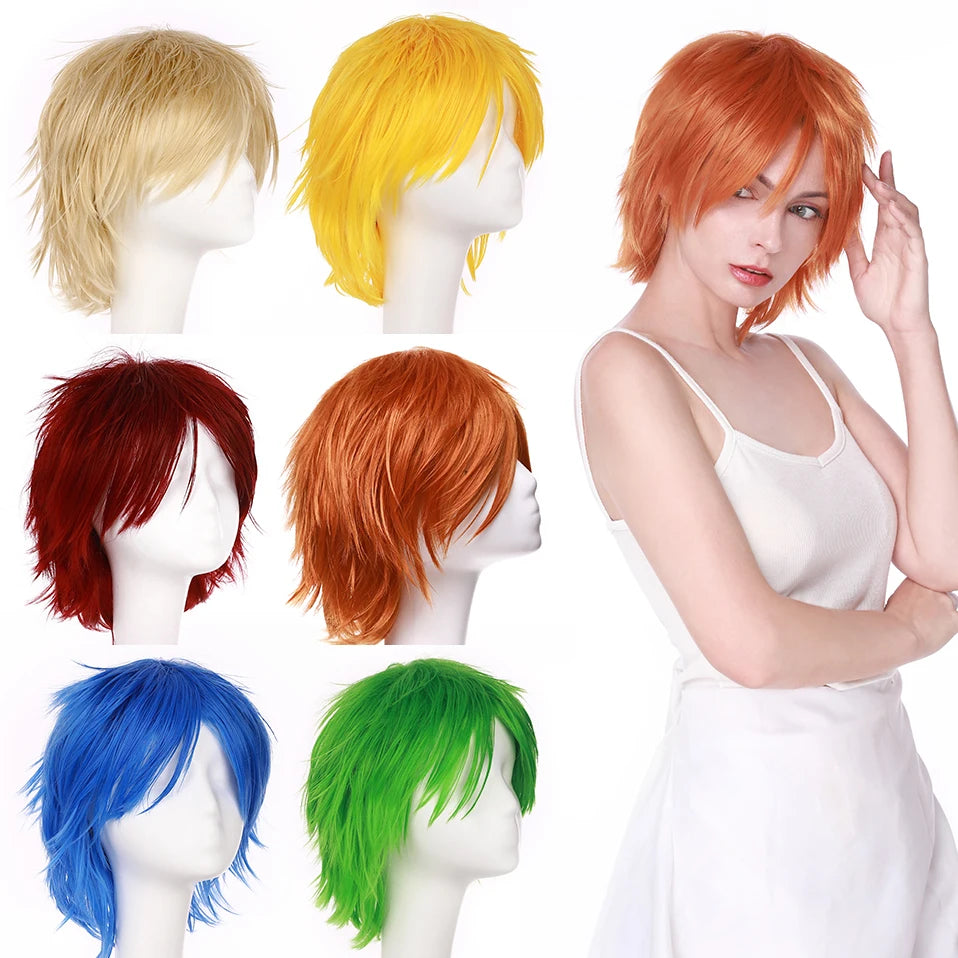 Vibrant Short Cosplay Wig