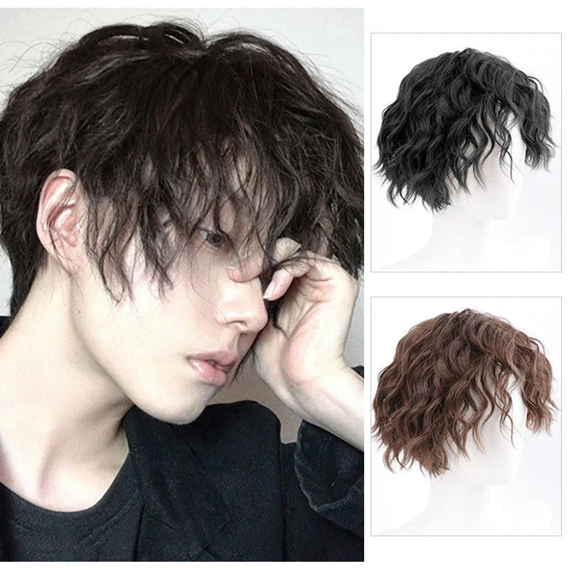 Realistic Black Short Cosplay Wig