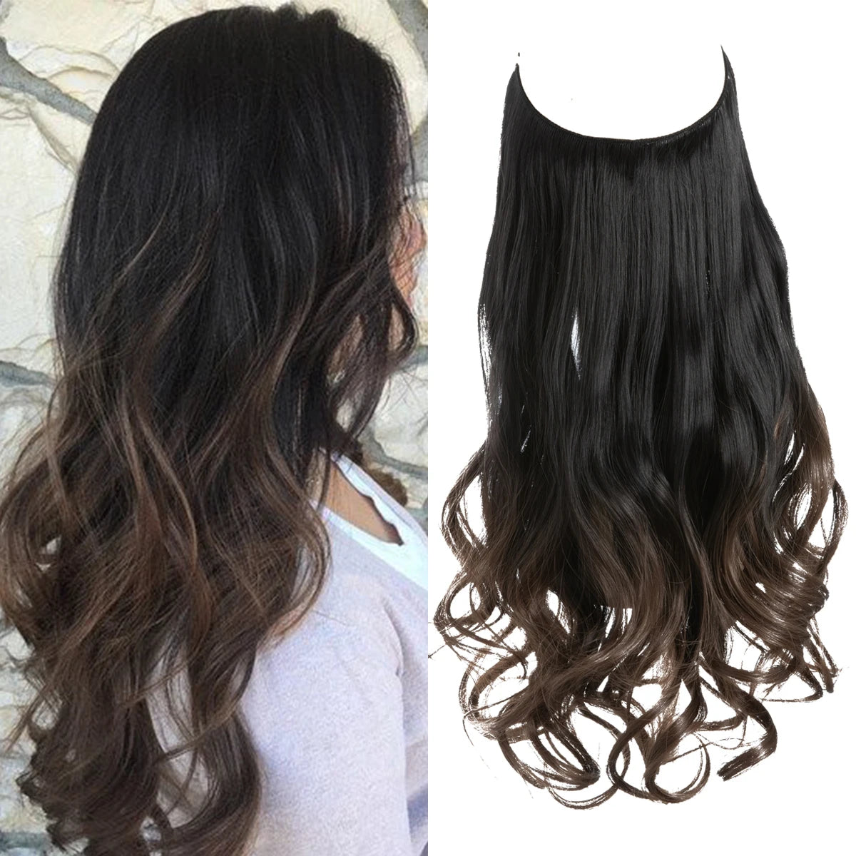 Ombre Wavy Hair Extension