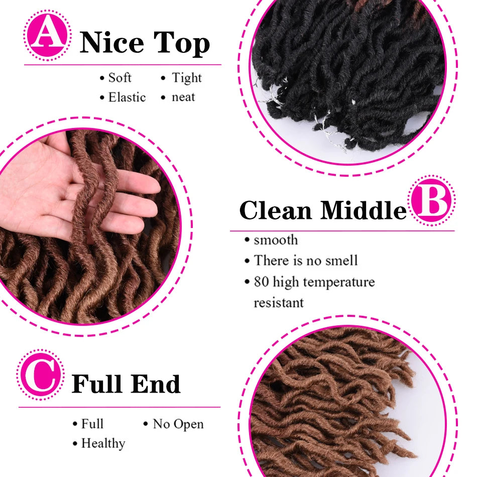 18 Inch Goddess Nu Locs