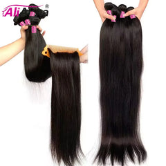 Straight Human Hair Bundles