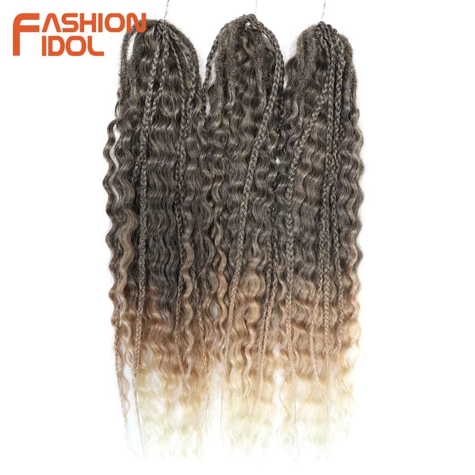 22 Inch Ombre Water Wave Extensions