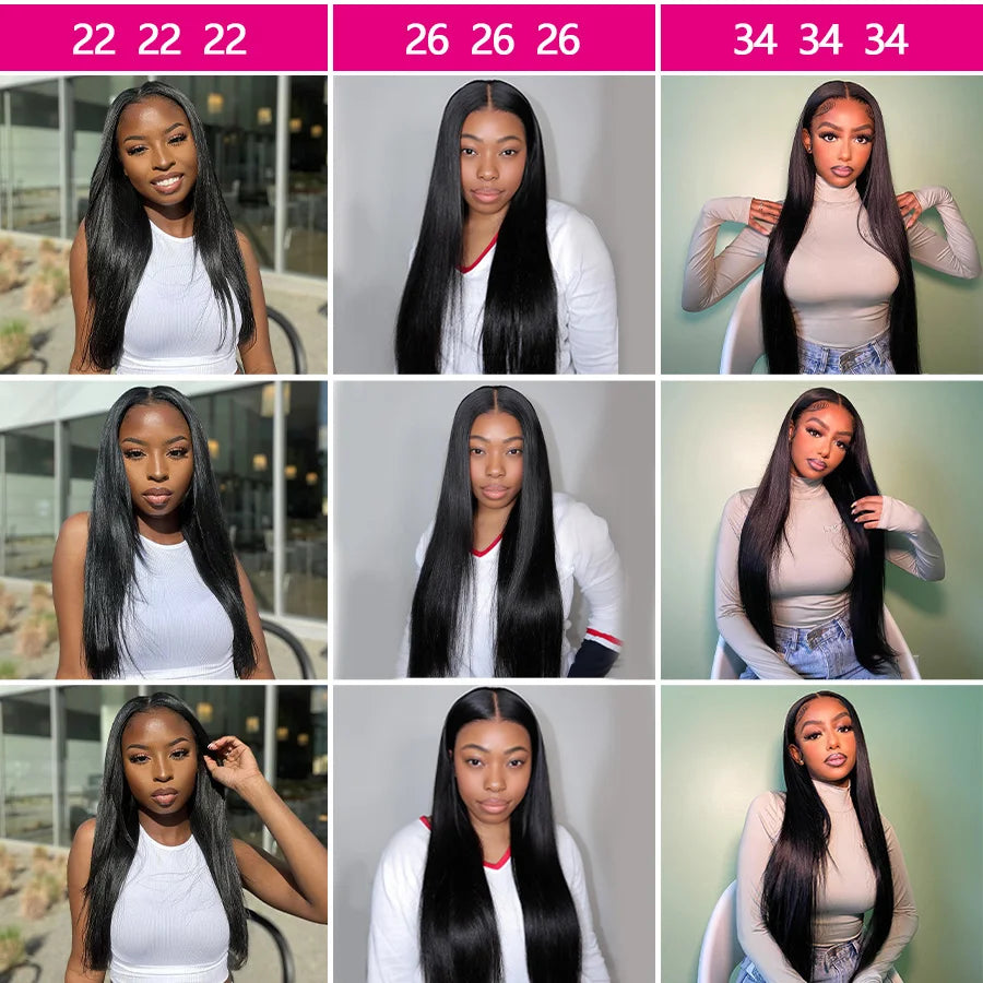 Straight Human Hair Bundles