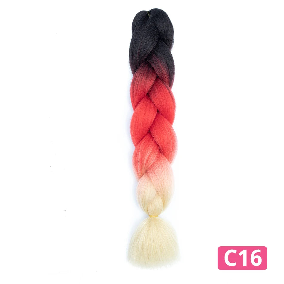 Colorful Jumbo Braiding Hair