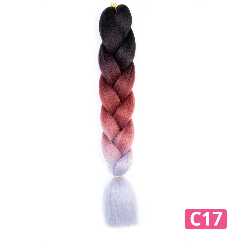 Colorful Jumbo Braiding Hair