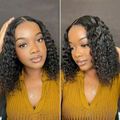 Brazilian Deep Curly Bob Lace Wig