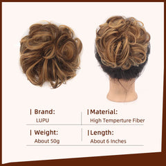 Wavy Messy Bun Clip-In Extension