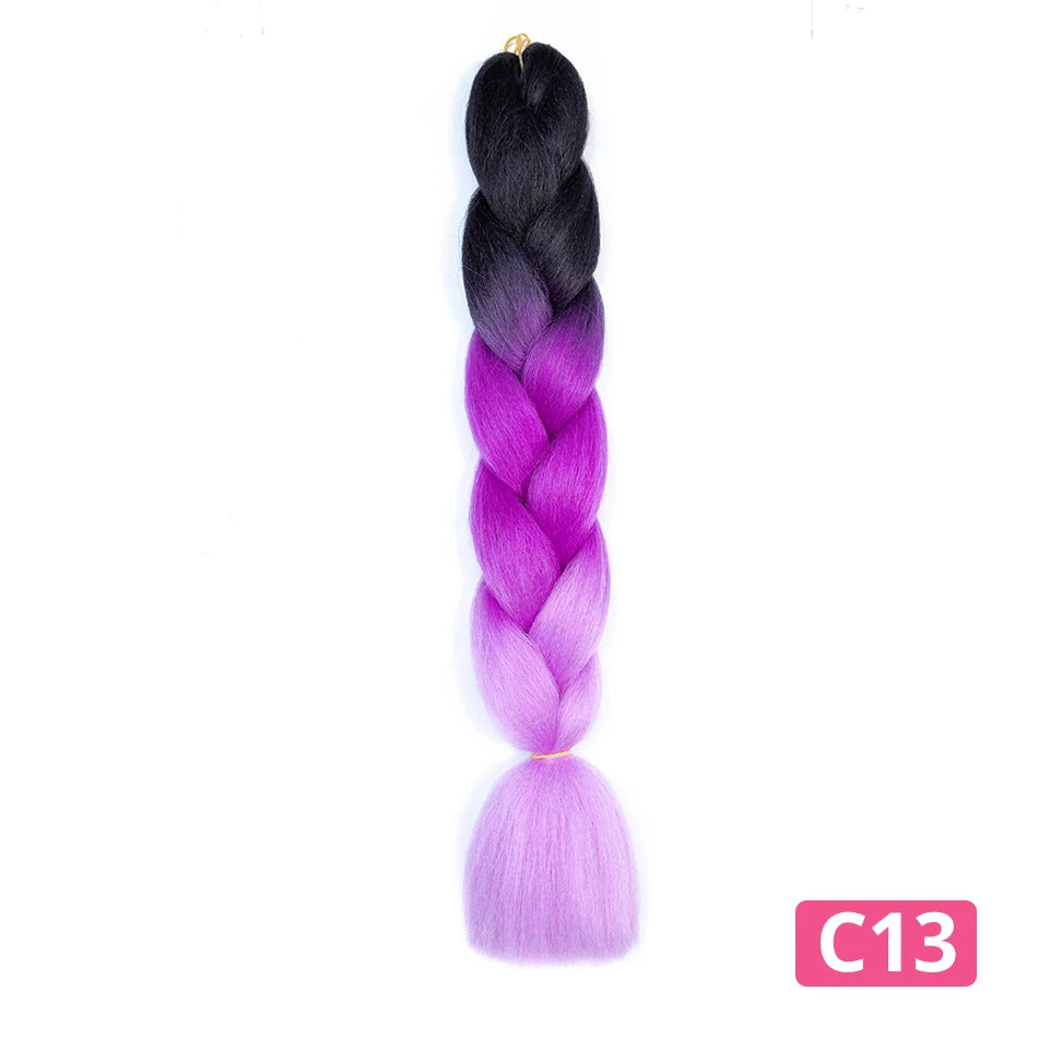 Colorful Jumbo Braiding Hair