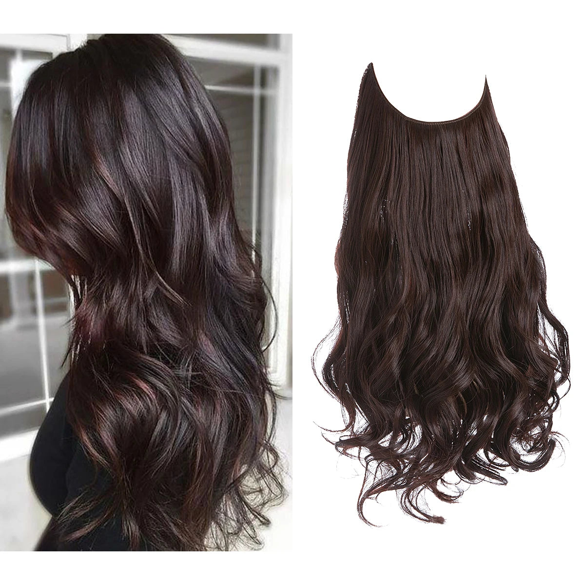 Ombre Wavy Hair Extension