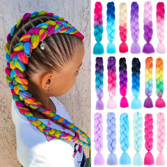 Colorful Jumbo Braiding Hair