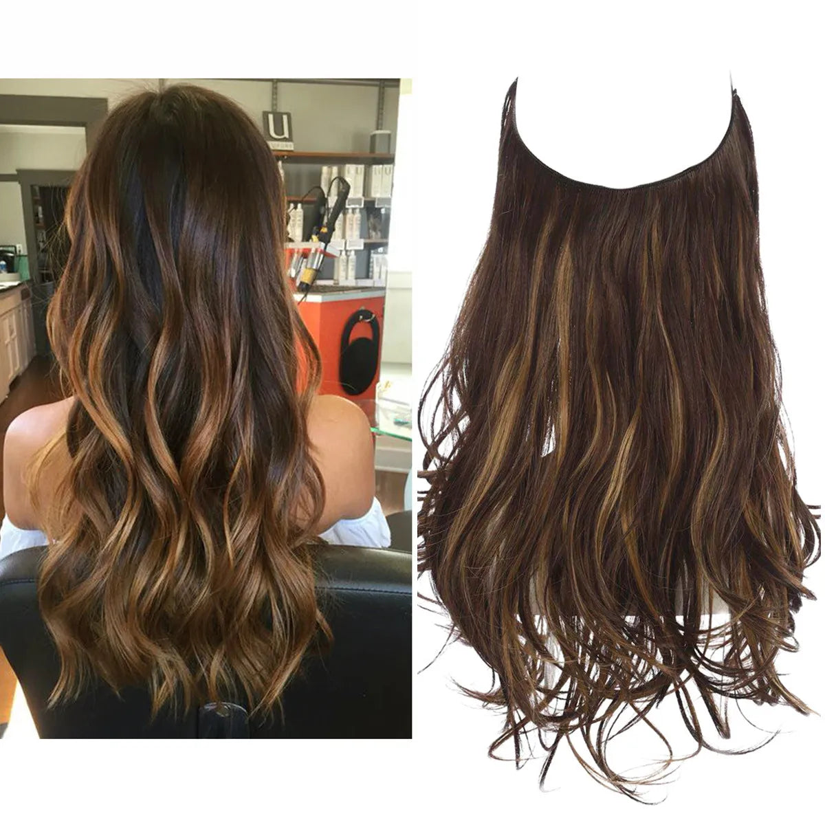 Ombre Wavy Hair Extension