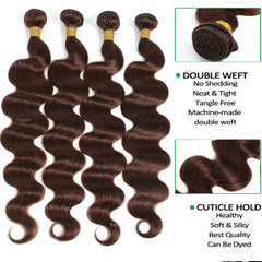 Body Wave Hair Bundles with Closure