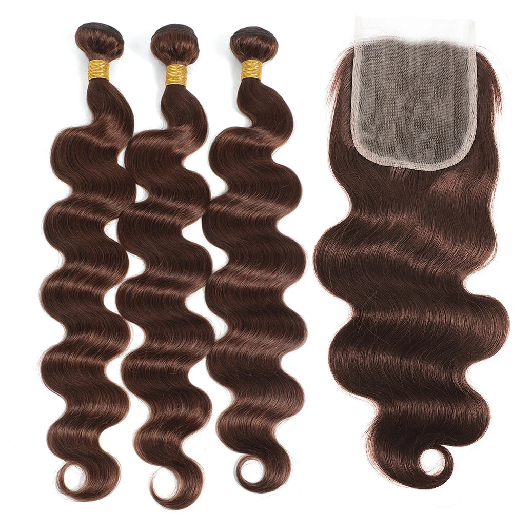 Body Wave Hair Bundles with Closure