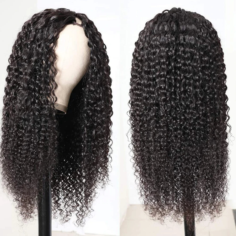 Kinky Curly U Part Wig