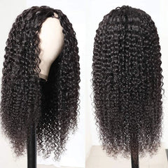 Kinky Curly U Part Wig